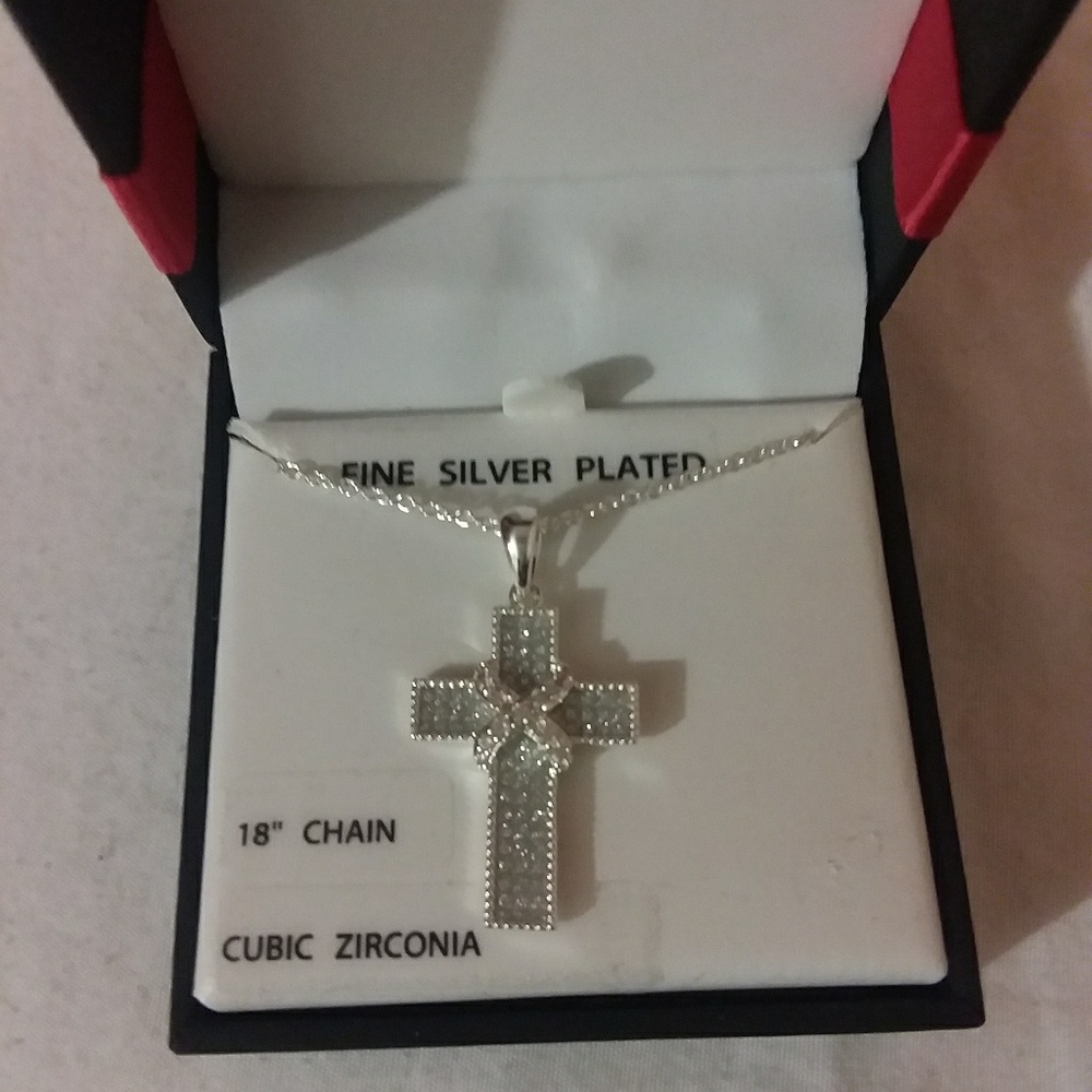 Silver plated necklaces